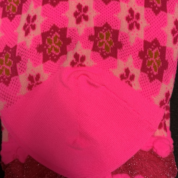 Anna SUI Neon Pink socks new with tags - Picture 5 of 5